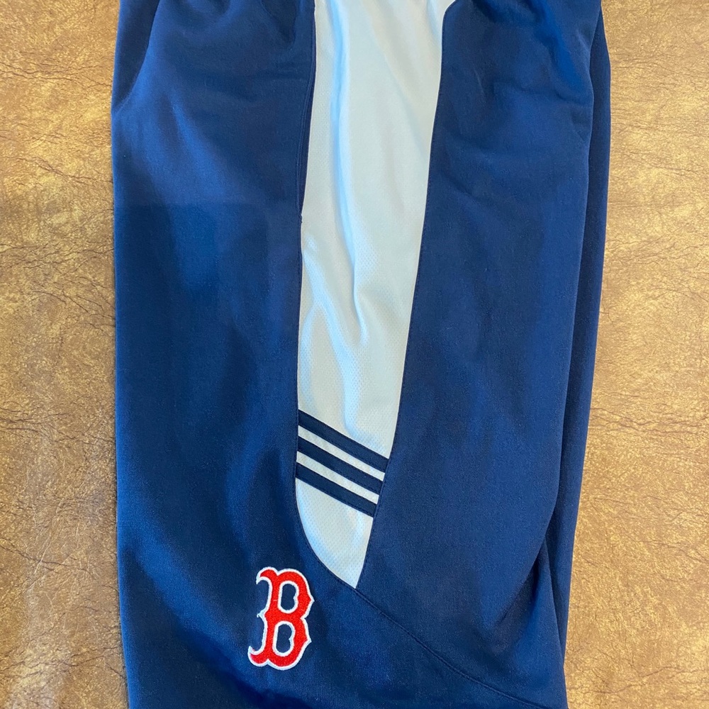 Adidas Boston Red Sox Logo Gym Shorts
